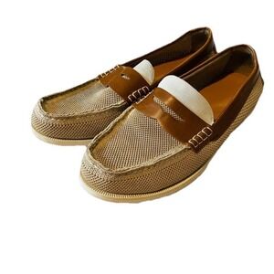 Club Room Bryce Men's Tan Beige Slip On‎ Loafers Size 10.5